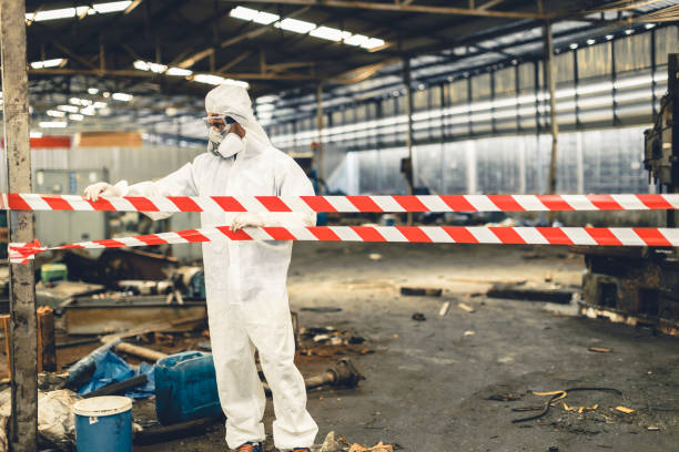 Professional Unattended Death Cleanup technician working in North Palm Beach, FL